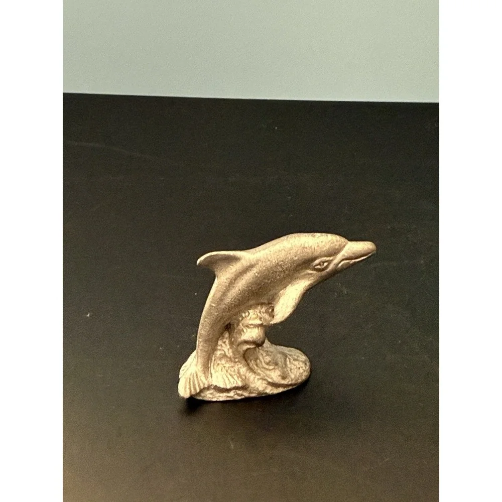 Spoontiques Pewter  Dolphin Jumping Vintage  #P92
